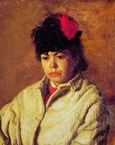 Dipinto olio thomas eakins - ,
