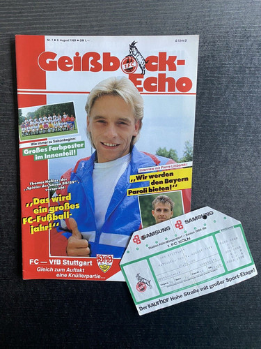 Fc köln vfb - 89/90,