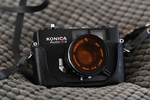 Konica vintage nera exc - vintage,