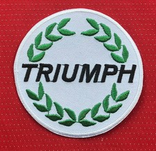 Triumph wreath logo car