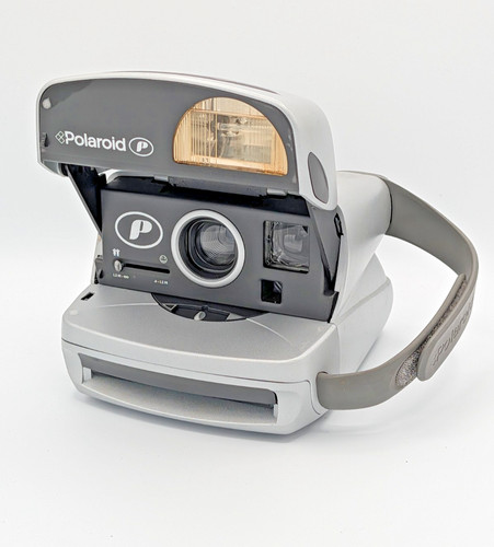 Polaroid 600 one step silver - step,