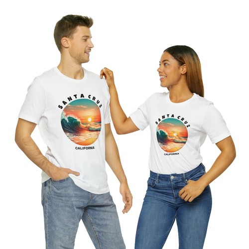 Shirt santa cruz beach - t-shirt,