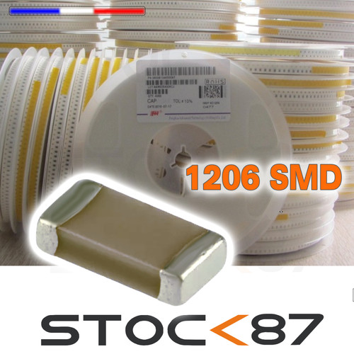 100pcs condensateur cms - à,