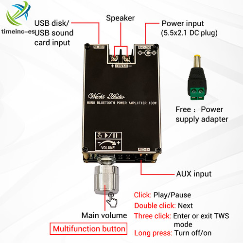 24v mono 100w tpa3116 - mono,
