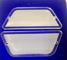 Coppia Plastiche (vetrino) Luce Targa Lancia Flavia Coupé