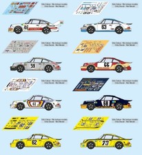 Decals Porsche 911 Carrera RSR