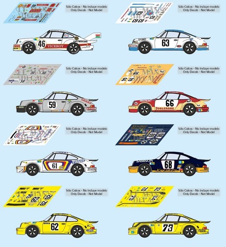 Decals porsche 911 carrera - porsche,
