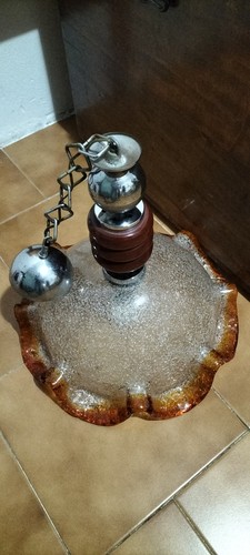 Lampadario vintage vetro - vetro, e