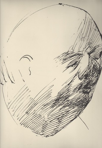 Emilio greco testa uomo - testa, d'uomo
