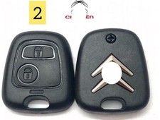 chiave cover guscio 2 tasti per telecomando citroen c1 c2 c3 c4 aygo logo