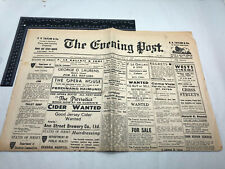 Originale WW2 British Giornali Isole Del Canale Occupation Maglia - Ottobre 1942