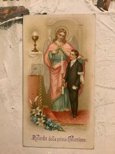 Santino antica cromolitografia