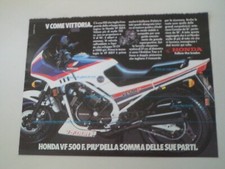 advertising Pubblicità 1984 MOTO HONDA VF 500 F
