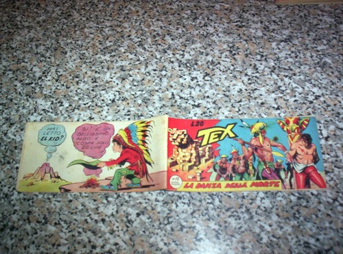 Tex striscia serie - rubino, n.12