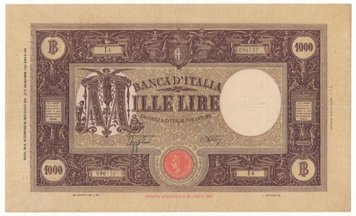 1000 lire grande - lire,