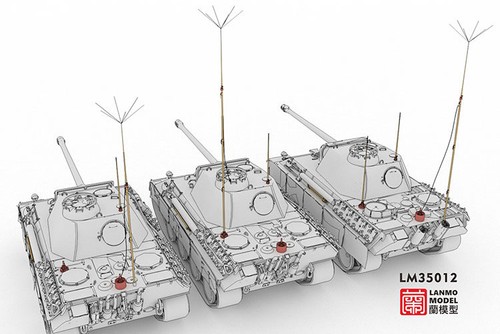 Lanmo wwii german tiger - lanmo,