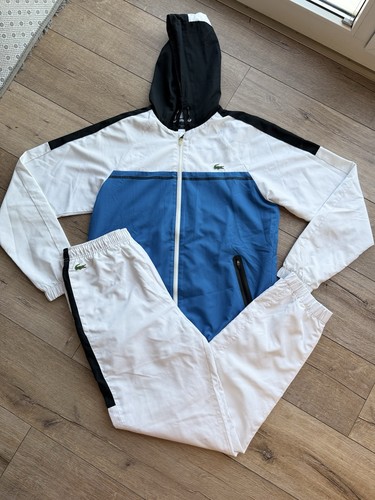 Tuta sportiva lacoste blu - sportiva,