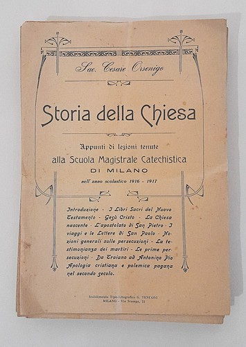 Storia della chiesa cesare - della,