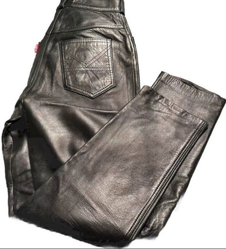 Pantaloni in pelle - pantaloni,