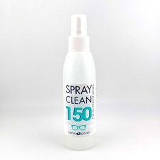 SPRAY CLEAN 150ml PULIZIA OCCHIALI DETERGENTE PER LENTI OTTICHE MADE IN ITALY