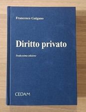 Diritto privato. Francesco Galgano. CEDAM, 1046