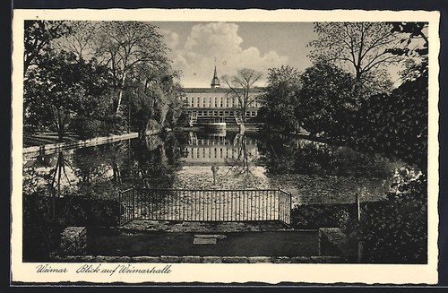 Weimar turingia vista sulla - weimar, turingia,