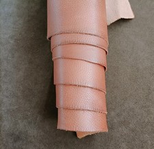 CUOIO VACCHETTA CONCIA VEGETALE SCAMPOLO PELLE CINTURE TRACOLLE COLLARI LARP