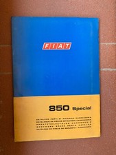Catalogo originale ricambi carrozzeria FIAT 850 Special, 1° Ed.
