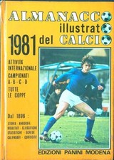 ALMANACCO ILLUSTRATO DEL CALCIO 1981 BELTRAMI ARRIGO EDIZIONI PANINI 1981 