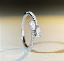 Anello "Toi et Moi" con 2