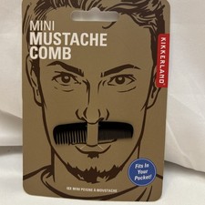 Mini pettine per baffi - -,
