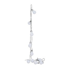 Livarno Catena luminosa luci 10 Lampadine 30Led 13m bianca calda no confezione