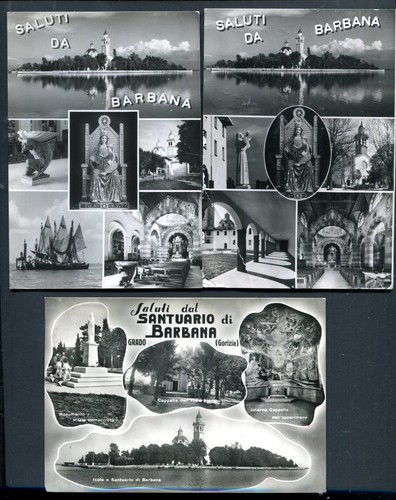 Lotto 3 cartoline - lotto,
