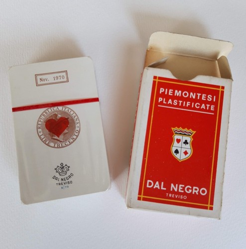 Carte gioco piemontesi dal - carte, da