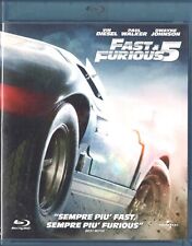 FAST & E FURIOUS 5 BLU RAY VERSIONE VENDITA