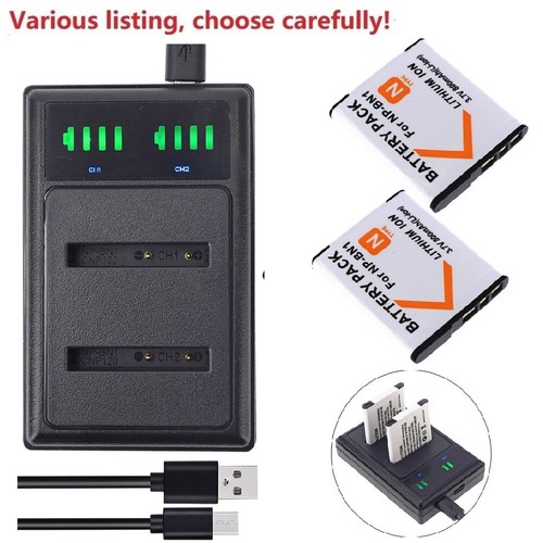 Bn1 batteria caricatore - np-bn1,
