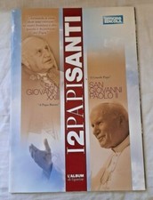 Album Figurine I 2 PAPI SANTI Il Papa Buono Il Grande Papa VUOTO