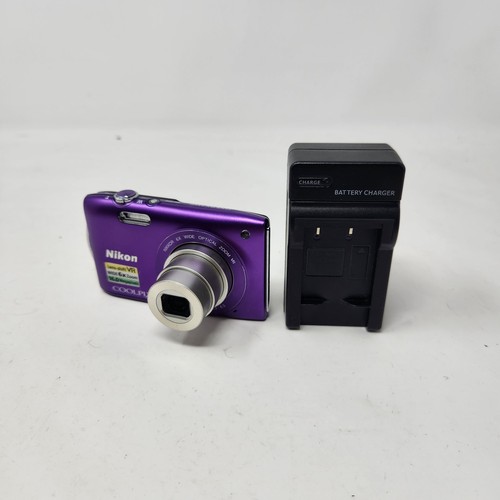 Nikon coolpix s3300 purple - nikon,