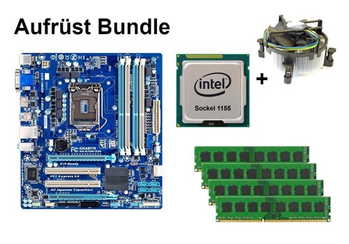 Bundle gigabyte b75m d3h - ga-b75m-d3h, +