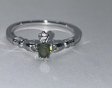 New Sterling Silver green