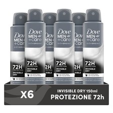Dove Deodorante Dove Men Care Invisible Dry Spray Advanced Care Deodorante Uomo