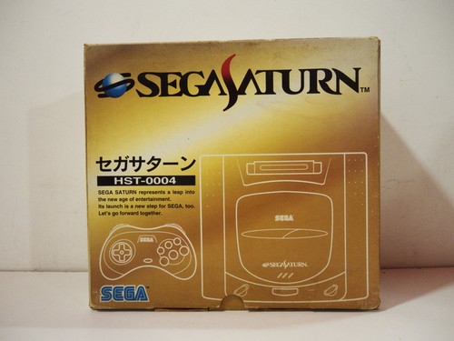 Console sega saturn gris - console,
