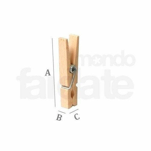 Mollette legno - mollette,