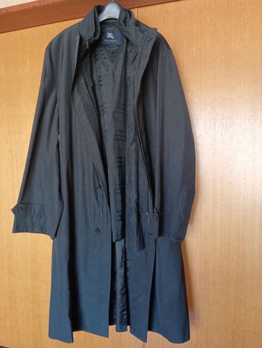 Burberry black trench - burberry, coat