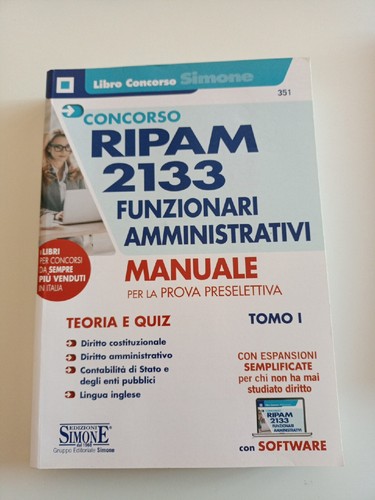 Libro manuale concorso simone - libro,
