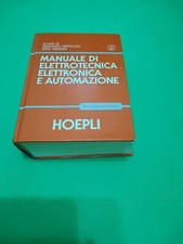 MANUALE DI ELETTROTECNICA ELETTRONICA E AUTOMAZIONE  - ORTOLANI GIULIANO,