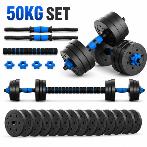 Set bilanciere manubri - set, 50kg