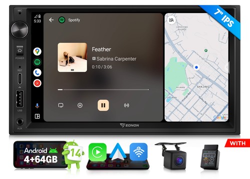 Autoradio stereo ips - stereo, 7"