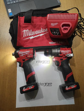 Milwaukee 3404-20 M12 Fuel 1/2" Drill Driver & 1/4" Hex Impact Driver Kit GEN 3