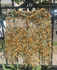 Poncho top pizzo trasparente